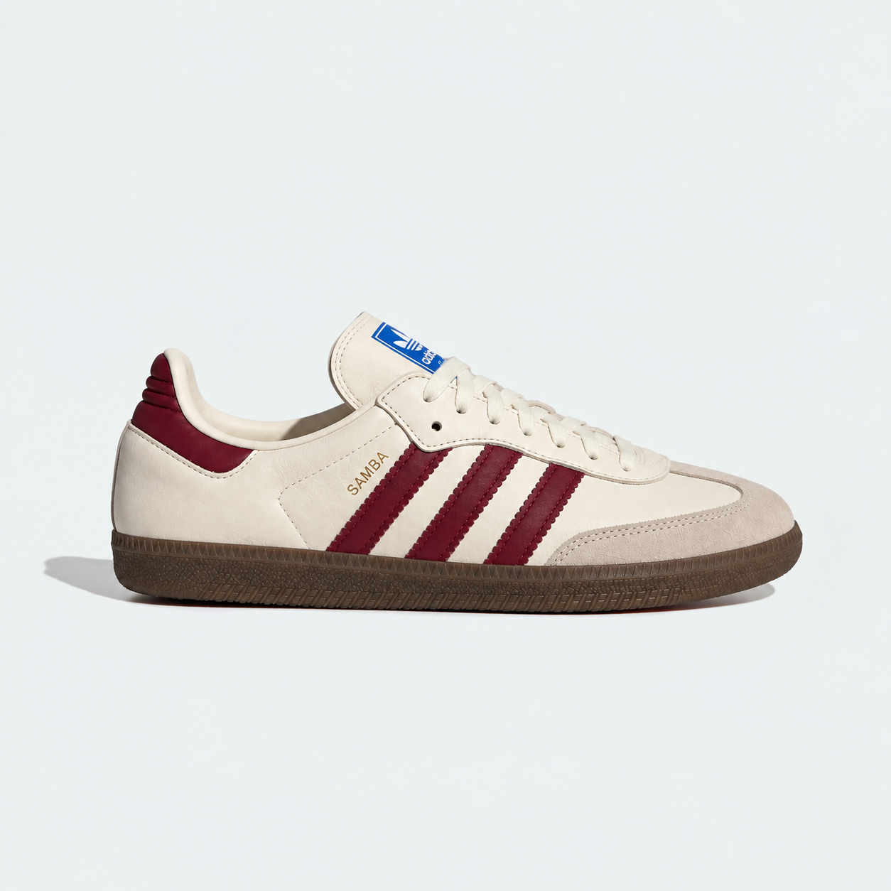 Adidas Samba(Beige Maroon)